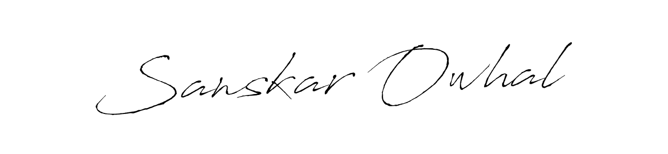 You can use this online signature creator to create a handwritten signature for the name Sanskar Owhal. This is the best online autograph maker. Sanskar Owhal signature style 6 images and pictures png