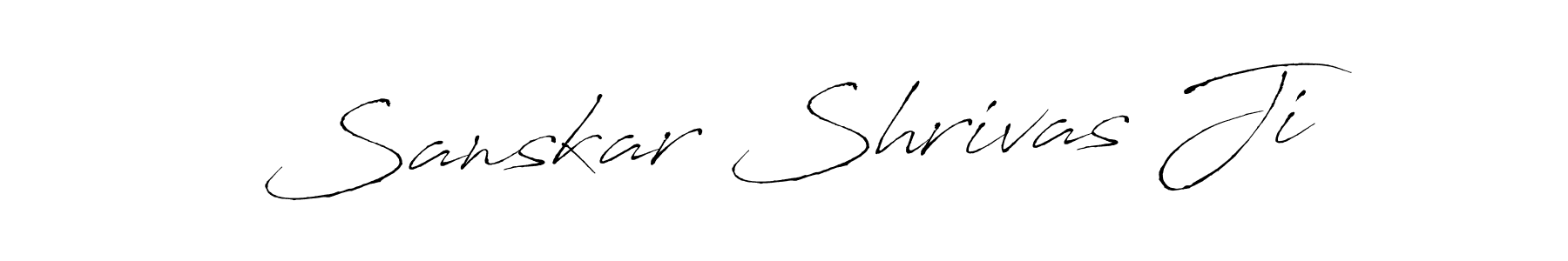 Make a beautiful signature design for name Sanskar Shrivas Ji. With this signature (Antro_Vectra) style, you can create a handwritten signature for free. Sanskar Shrivas Ji signature style 6 images and pictures png