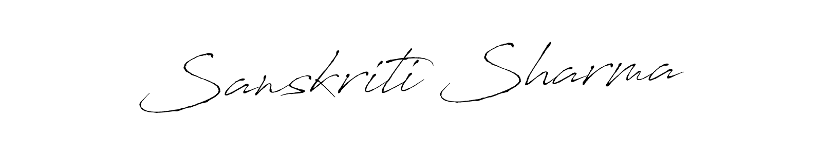 You should practise on your own different ways (Antro_Vectra) to write your name (Sanskriti Sharma) in signature. don't let someone else do it for you. Sanskriti Sharma signature style 6 images and pictures png