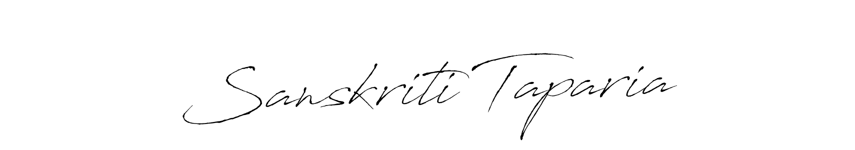 How to Draw Sanskriti Taparia signature style? Antro_Vectra is a latest design signature styles for name Sanskriti Taparia. Sanskriti Taparia signature style 6 images and pictures png