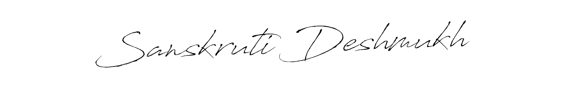 This is the best signature style for the Sanskruti Deshmukh name. Also you like these signature font (Antro_Vectra). Mix name signature. Sanskruti Deshmukh signature style 6 images and pictures png