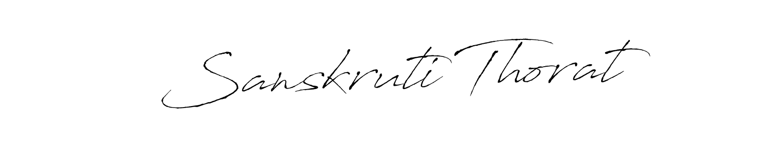 if you are searching for the best signature style for your name Sanskruti Thorat. so please give up your signature search. here we have designed multiple signature styles  using Antro_Vectra. Sanskruti Thorat signature style 6 images and pictures png