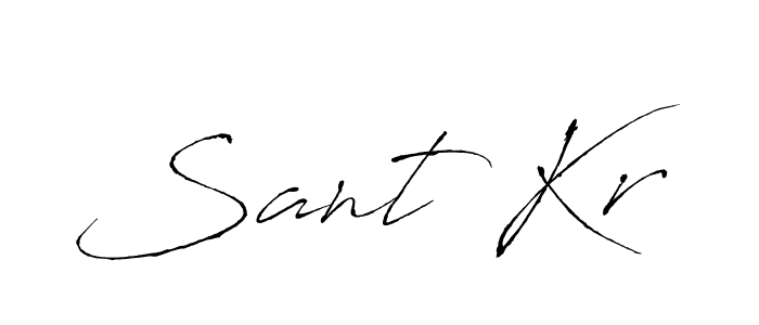 How to Draw Sant Kr signature style? Antro_Vectra is a latest design signature styles for name Sant Kr. Sant Kr signature style 6 images and pictures png
