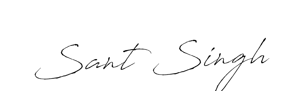 Make a beautiful signature design for name Sant Singh. Use this online signature maker to create a handwritten signature for free. Sant Singh signature style 6 images and pictures png