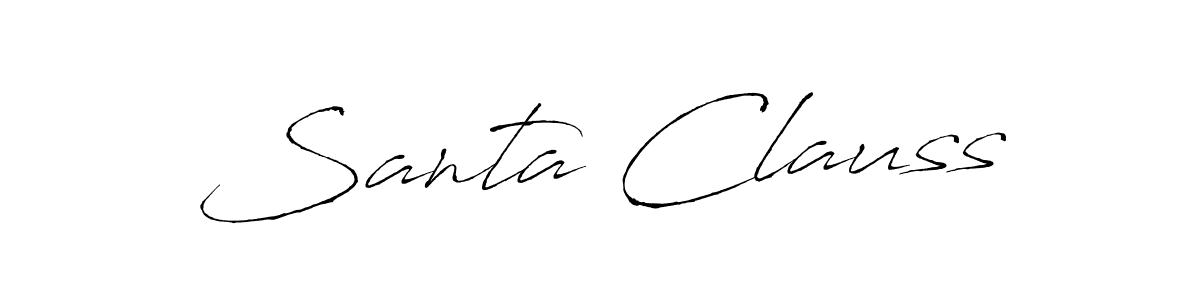 Once you've used our free online signature maker to create your best signature Antro_Vectra style, it's time to enjoy all of the benefits that Santa Clauss name signing documents. Santa Clauss signature style 6 images and pictures png
