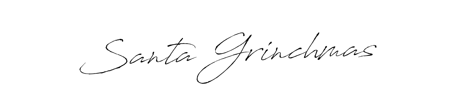 if you are searching for the best signature style for your name Santa Grinchmas. so please give up your signature search. here we have designed multiple signature styles  using Antro_Vectra. Santa Grinchmas signature style 6 images and pictures png