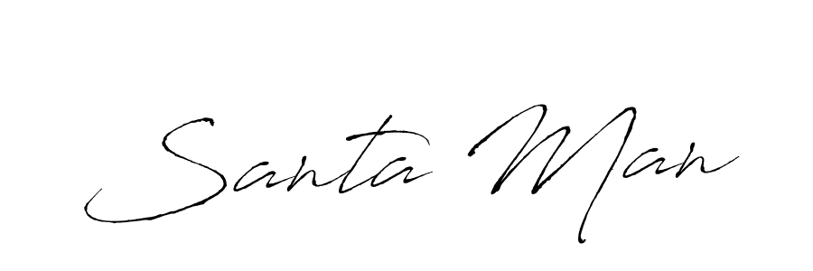 The best way (Antro_Vectra) to make a short signature is to pick only two or three words in your name. The name Santa Man include a total of six letters. For converting this name. Santa Man signature style 6 images and pictures png