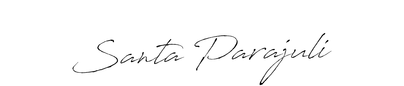 This is the best signature style for the Santa Parajuli name. Also you like these signature font (Antro_Vectra). Mix name signature. Santa Parajuli signature style 6 images and pictures png