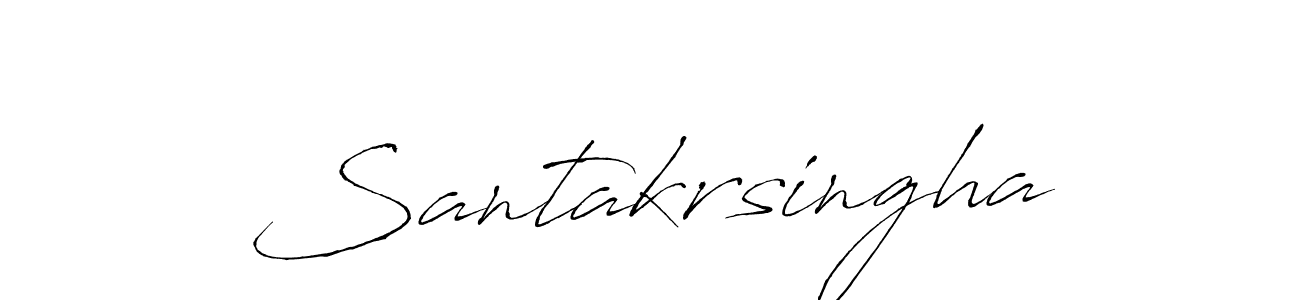 Make a beautiful signature design for name Santakrsingha. Use this online signature maker to create a handwritten signature for free. Santakrsingha signature style 6 images and pictures png