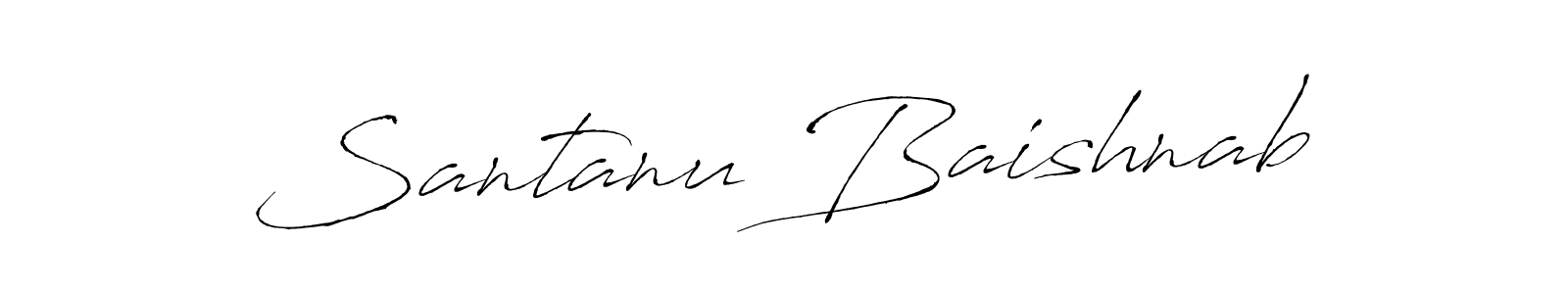 if you are searching for the best signature style for your name Santanu Baishnab. so please give up your signature search. here we have designed multiple signature styles  using Antro_Vectra. Santanu Baishnab signature style 6 images and pictures png