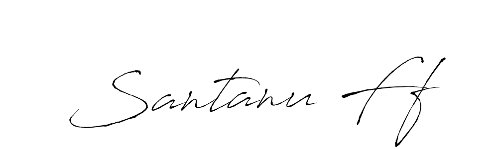 See photos of Santanu Ff official signature by Spectra . Check more albums & portfolios. Read reviews & check more about Antro_Vectra font. Santanu Ff signature style 6 images and pictures png
