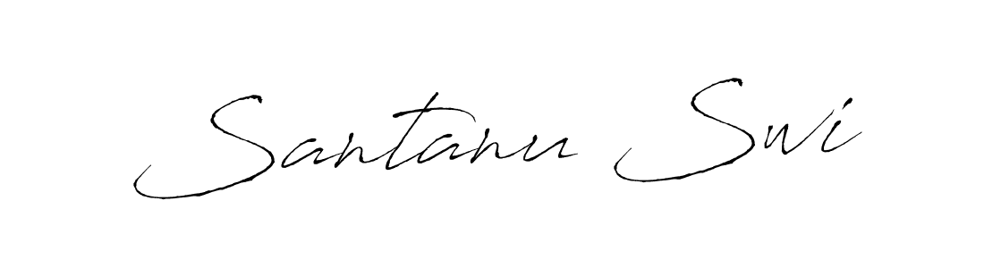 Use a signature maker to create a handwritten signature online. With this signature software, you can design (Antro_Vectra) your own signature for name Santanu Swi. Santanu Swi signature style 6 images and pictures png