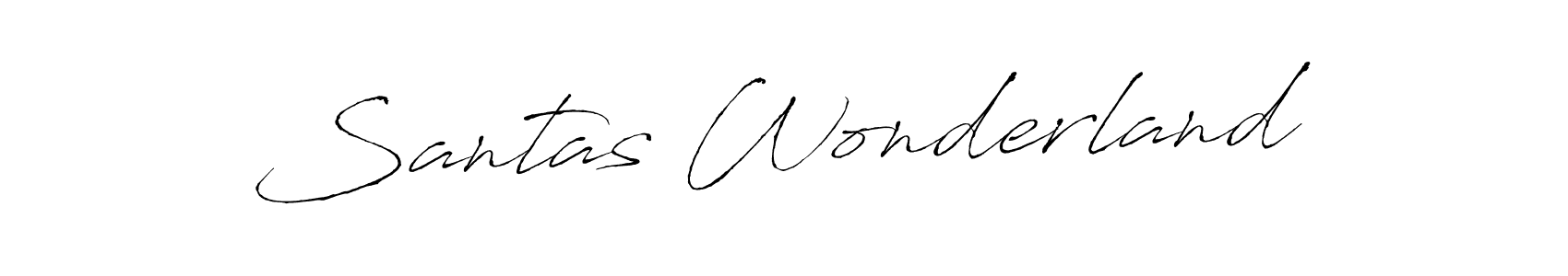 Once you've used our free online signature maker to create your best signature Antro_Vectra style, it's time to enjoy all of the benefits that Santas Wonderland name signing documents. Santas Wonderland signature style 6 images and pictures png