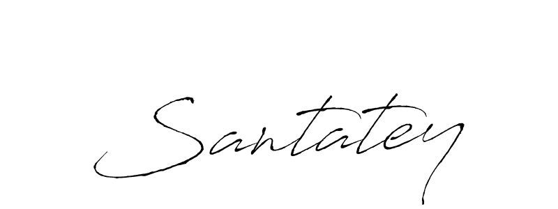 The best way (Antro_Vectra) to make a short signature is to pick only two or three words in your name. The name Santatey include a total of six letters. For converting this name. Santatey signature style 6 images and pictures png