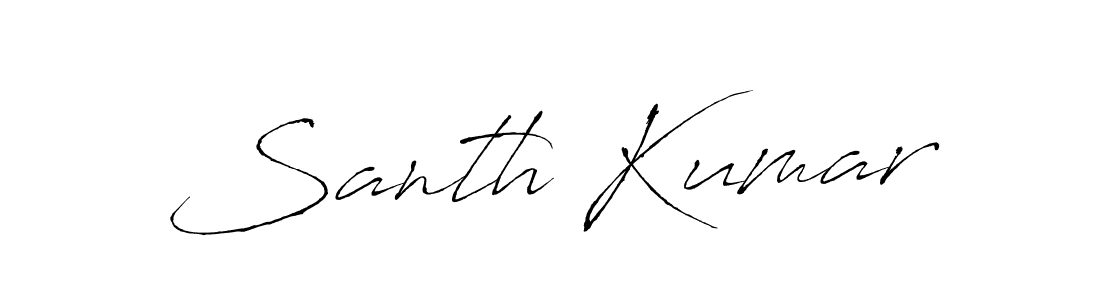 Best and Professional Signature Style for Santh Kumar. Antro_Vectra Best Signature Style Collection. Santh Kumar signature style 6 images and pictures png