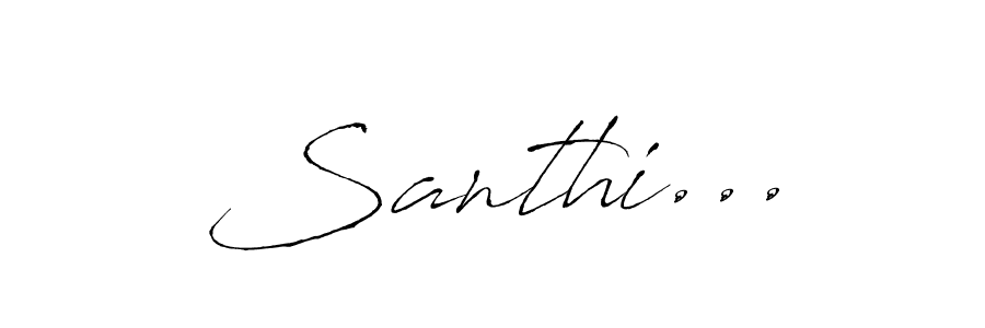 Check out images of Autograph of Santhi... name. Actor Santhi... Signature Style. Antro_Vectra is a professional sign style online. Santhi... signature style 6 images and pictures png