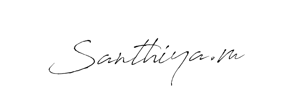 See photos of Santhiya.m official signature by Spectra . Check more albums & portfolios. Read reviews & check more about Antro_Vectra font. Santhiya.m signature style 6 images and pictures png