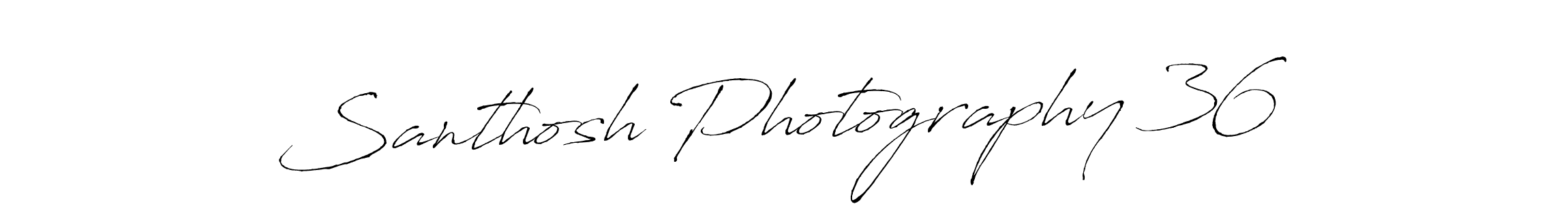 Make a beautiful signature design for name Santhosh Photography 36. Use this online signature maker to create a handwritten signature for free. Santhosh Photography 36 signature style 6 images and pictures png