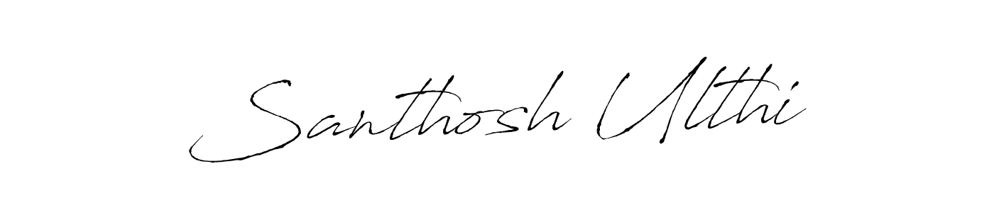 You can use this online signature creator to create a handwritten signature for the name Santhosh Ulthi. This is the best online autograph maker. Santhosh Ulthi signature style 6 images and pictures png