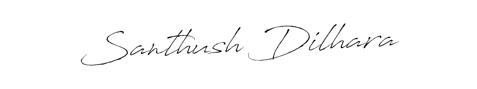 Similarly Antro_Vectra is the best handwritten signature design. Signature creator online .You can use it as an online autograph creator for name Santhush Dilhara. Santhush Dilhara signature style 6 images and pictures png