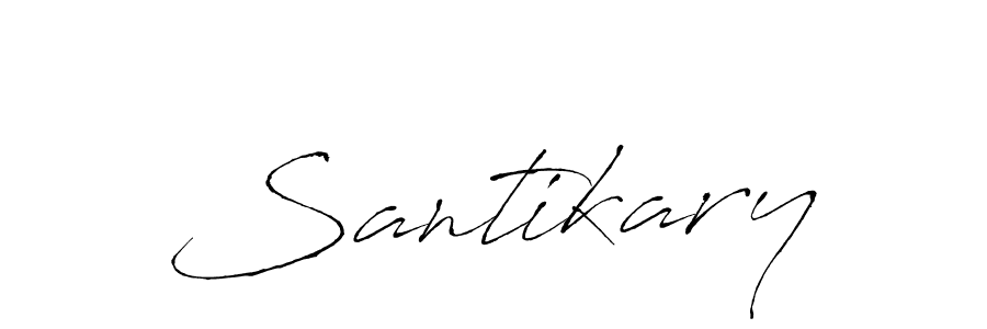 Make a beautiful signature design for name Santikary. Use this online signature maker to create a handwritten signature for free. Santikary signature style 6 images and pictures png