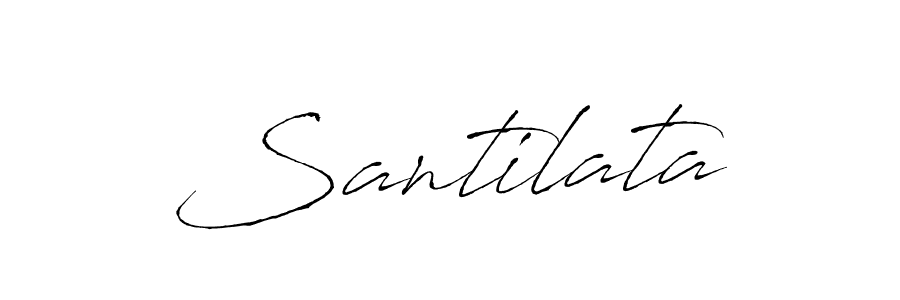 Make a beautiful signature design for name Santilata. Use this online signature maker to create a handwritten signature for free. Santilata signature style 6 images and pictures png