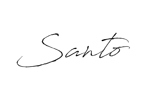 Similarly Antro_Vectra is the best handwritten signature design. Signature creator online .You can use it as an online autograph creator for name Santo. Santo signature style 6 images and pictures png