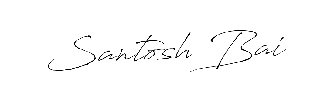 You can use this online signature creator to create a handwritten signature for the name Santosh Bai. This is the best online autograph maker. Santosh Bai signature style 6 images and pictures png