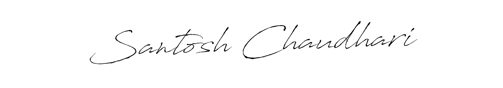 The best way (Antro_Vectra) to make a short signature is to pick only two or three words in your name. The name Santosh Chaudhari include a total of six letters. For converting this name. Santosh Chaudhari signature style 6 images and pictures png