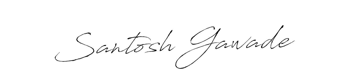 Also You can easily find your signature by using the search form. We will create Santosh Gawade name handwritten signature images for you free of cost using Antro_Vectra sign style. Santosh Gawade signature style 6 images and pictures png