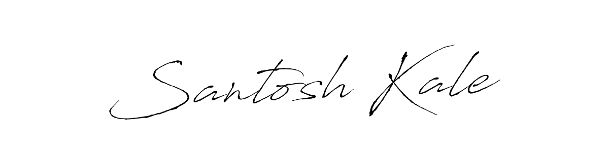 Make a beautiful signature design for name Santosh Kale. Use this online signature maker to create a handwritten signature for free. Santosh Kale signature style 6 images and pictures png