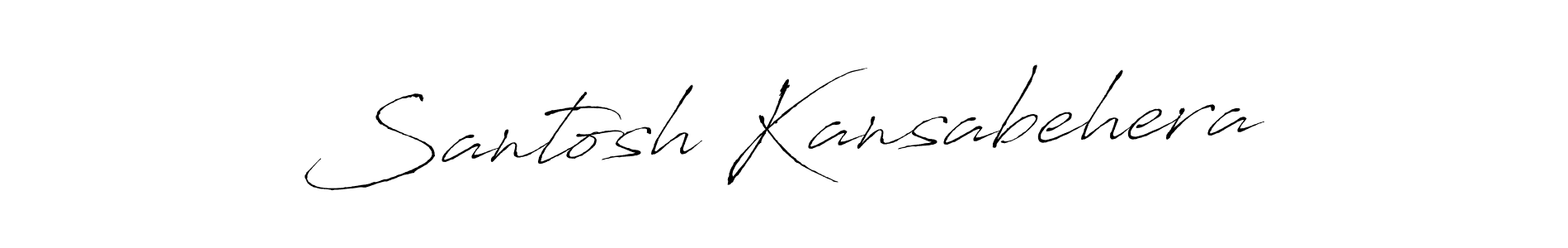Once you've used our free online signature maker to create your best signature Antro_Vectra style, it's time to enjoy all of the benefits that Santosh Kansabehera name signing documents. Santosh Kansabehera signature style 6 images and pictures png