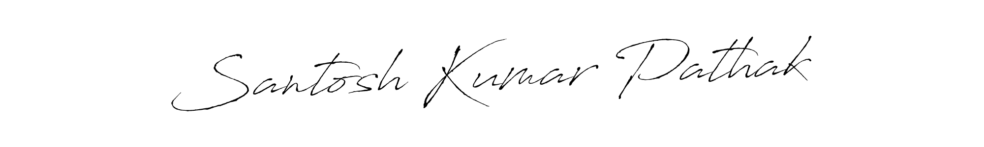 Make a beautiful signature design for name Santosh Kumar Pathak. Use this online signature maker to create a handwritten signature for free. Santosh Kumar Pathak signature style 6 images and pictures png