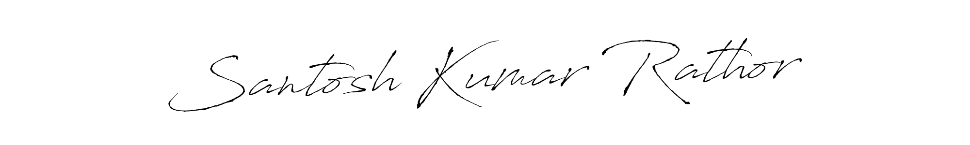 It looks lik you need a new signature style for name Santosh Kumar Rathor. Design unique handwritten (Antro_Vectra) signature with our free signature maker in just a few clicks. Santosh Kumar Rathor signature style 6 images and pictures png
