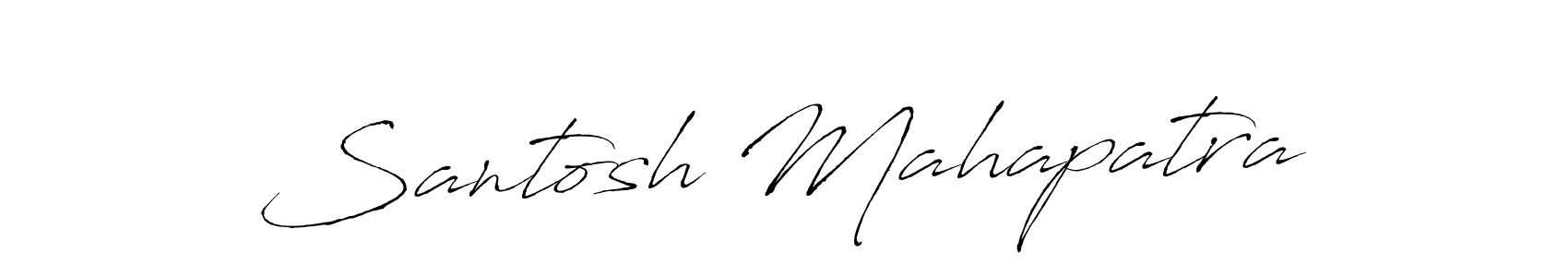 The best way (Antro_Vectra) to make a short signature is to pick only two or three words in your name. The name Santosh Mahapatra include a total of six letters. For converting this name. Santosh Mahapatra signature style 6 images and pictures png