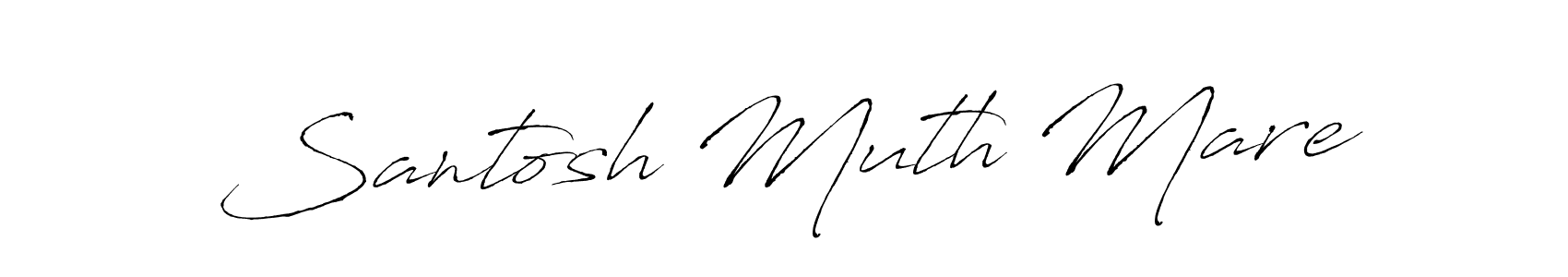 You can use this online signature creator to create a handwritten signature for the name Santosh Muth Mare. This is the best online autograph maker. Santosh Muth Mare signature style 6 images and pictures png