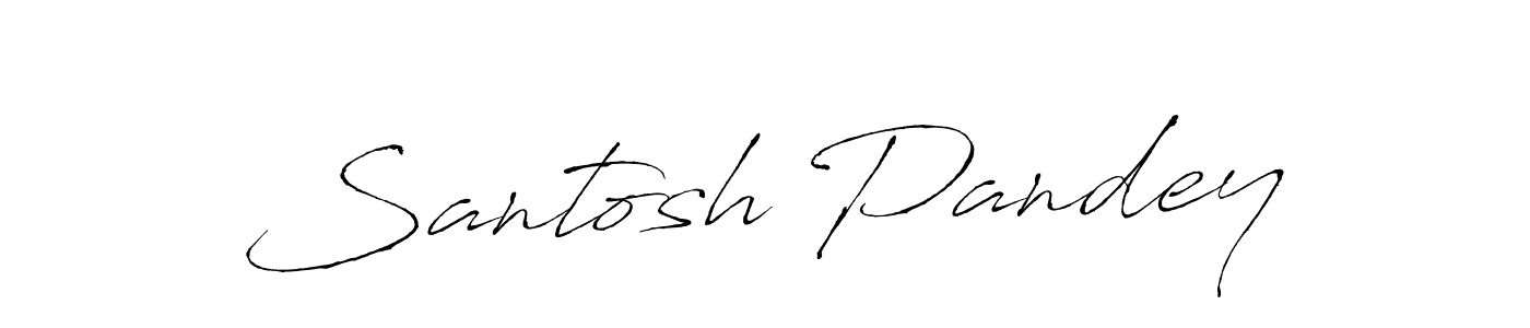 Also we have Santosh Pandey name is the best signature style. Create professional handwritten signature collection using Antro_Vectra autograph style. Santosh Pandey signature style 6 images and pictures png