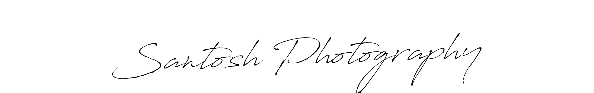 Santosh Photography stylish signature style. Best Handwritten Sign (Antro_Vectra) for my name. Handwritten Signature Collection Ideas for my name Santosh Photography. Santosh Photography signature style 6 images and pictures png