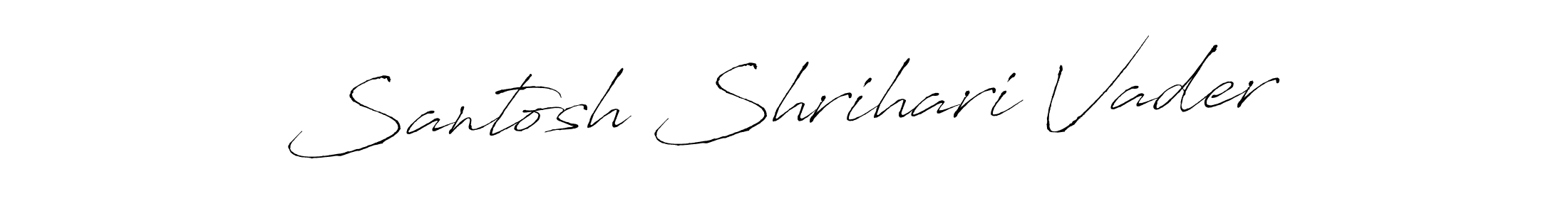 You can use this online signature creator to create a handwritten signature for the name Santosh Shrihari Vader. This is the best online autograph maker. Santosh Shrihari Vader signature style 6 images and pictures png