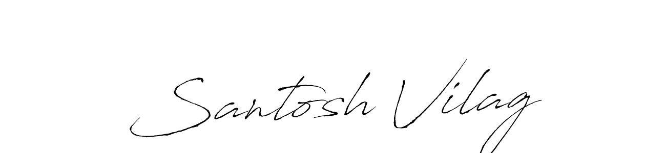 It looks lik you need a new signature style for name Santosh Vilag. Design unique handwritten (Antro_Vectra) signature with our free signature maker in just a few clicks. Santosh Vilag signature style 6 images and pictures png