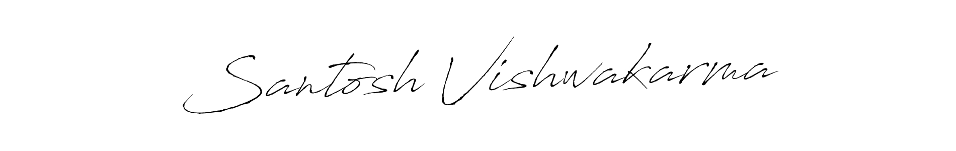 Make a beautiful signature design for name Santosh Vishwakarma. Use this online signature maker to create a handwritten signature for free. Santosh Vishwakarma signature style 6 images and pictures png