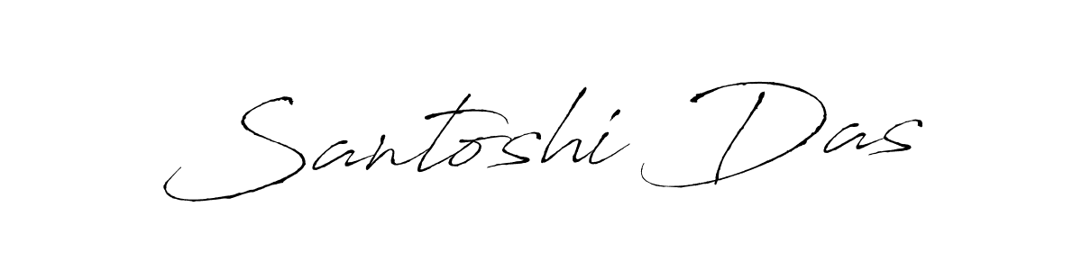 Design your own signature with our free online signature maker. With this signature software, you can create a handwritten (Antro_Vectra) signature for name Santoshi Das. Santoshi Das signature style 6 images and pictures png