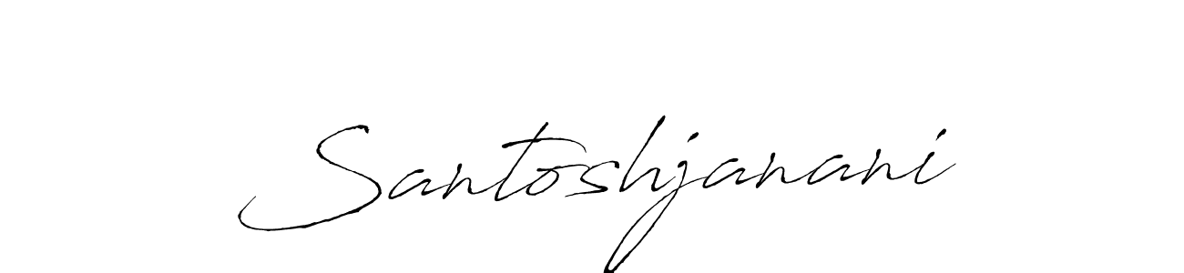 It looks lik you need a new signature style for name Santoshjanani. Design unique handwritten (Antro_Vectra) signature with our free signature maker in just a few clicks. Santoshjanani signature style 6 images and pictures png