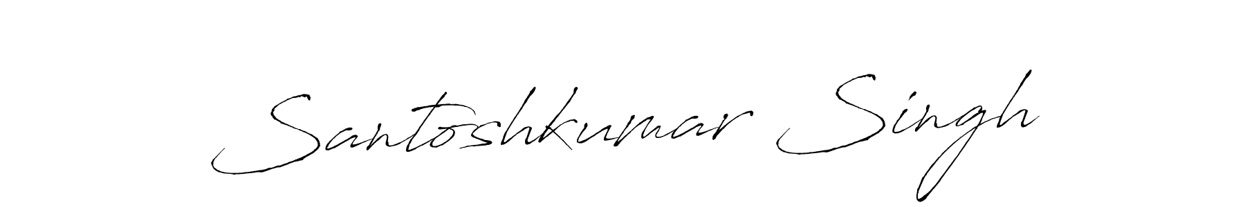 Make a short Santoshkumar Singh signature style. Manage your documents anywhere anytime using Antro_Vectra. Create and add eSignatures, submit forms, share and send files easily. Santoshkumar Singh signature style 6 images and pictures png