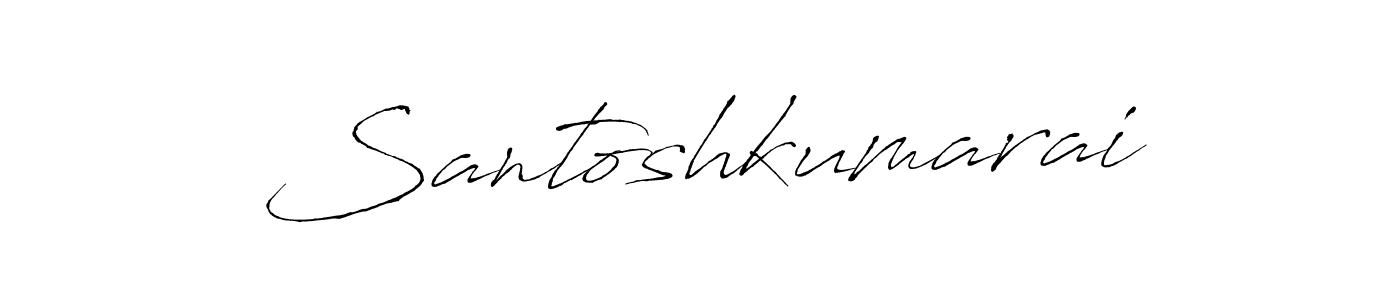 if you are searching for the best signature style for your name Santoshkumarai. so please give up your signature search. here we have designed multiple signature styles  using Antro_Vectra. Santoshkumarai signature style 6 images and pictures png