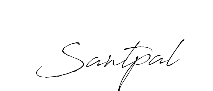 Santpal stylish signature style. Best Handwritten Sign (Antro_Vectra) for my name. Handwritten Signature Collection Ideas for my name Santpal. Santpal signature style 6 images and pictures png