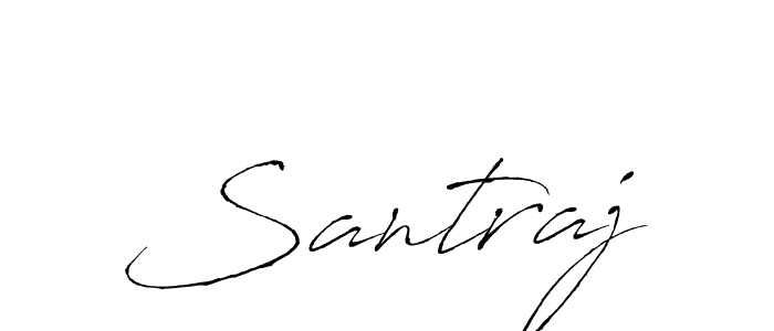 You should practise on your own different ways (Antro_Vectra) to write your name (Santraj) in signature. don't let someone else do it for you. Santraj signature style 6 images and pictures png