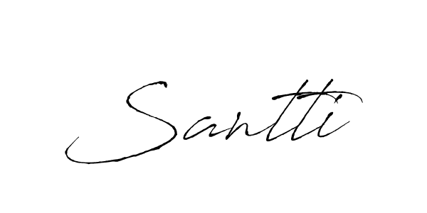 The best way (Antro_Vectra) to make a short signature is to pick only two or three words in your name. The name Santti include a total of six letters. For converting this name. Santti signature style 6 images and pictures png