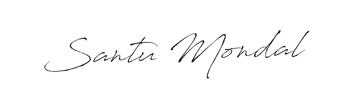 You should practise on your own different ways (Antro_Vectra) to write your name (Santu Mondal) in signature. don't let someone else do it for you. Santu Mondal signature style 6 images and pictures png