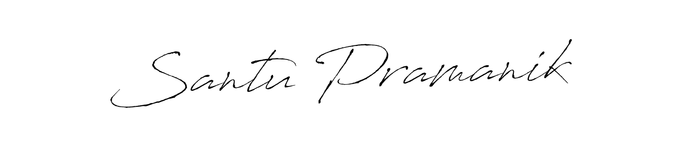 if you are searching for the best signature style for your name Santu Pramanik. so please give up your signature search. here we have designed multiple signature styles  using Antro_Vectra. Santu Pramanik signature style 6 images and pictures png